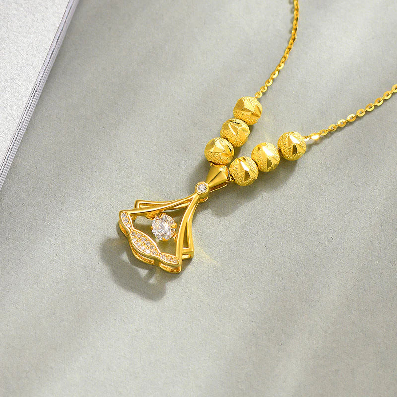 14 k gold pendant necklace