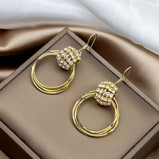 Hoop Earrings(24k gold plated)