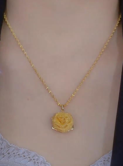14 k Rose Gold Necklace