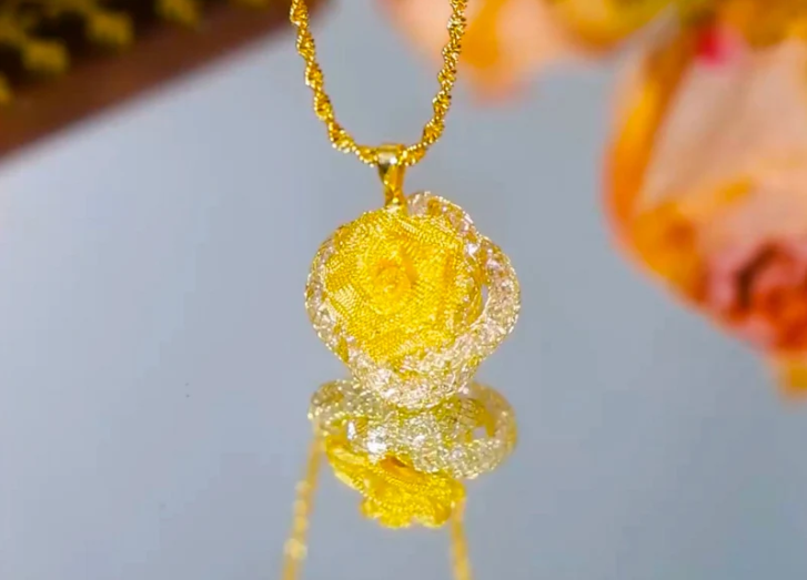 14 k Rose Gold Necklace