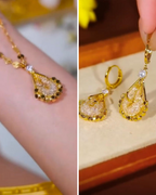 Micro Zircon Complete set (18k Gold)