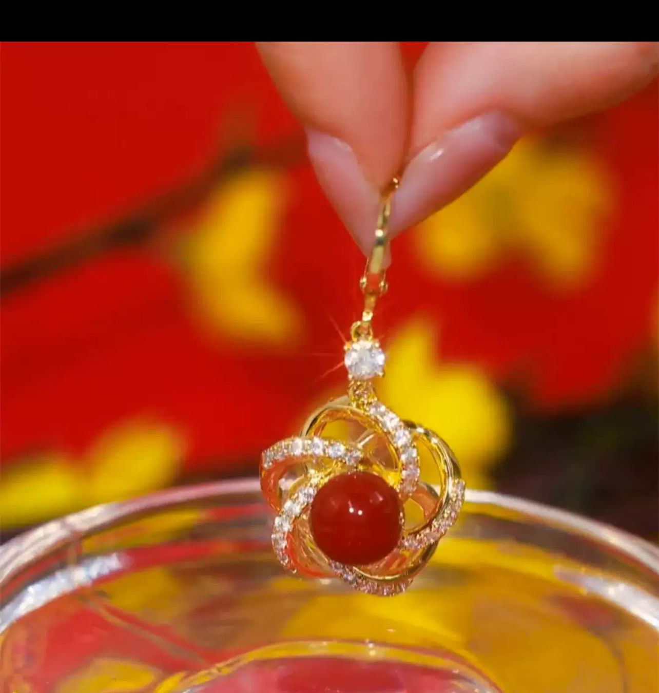 High end american earrings(24k gold plated)