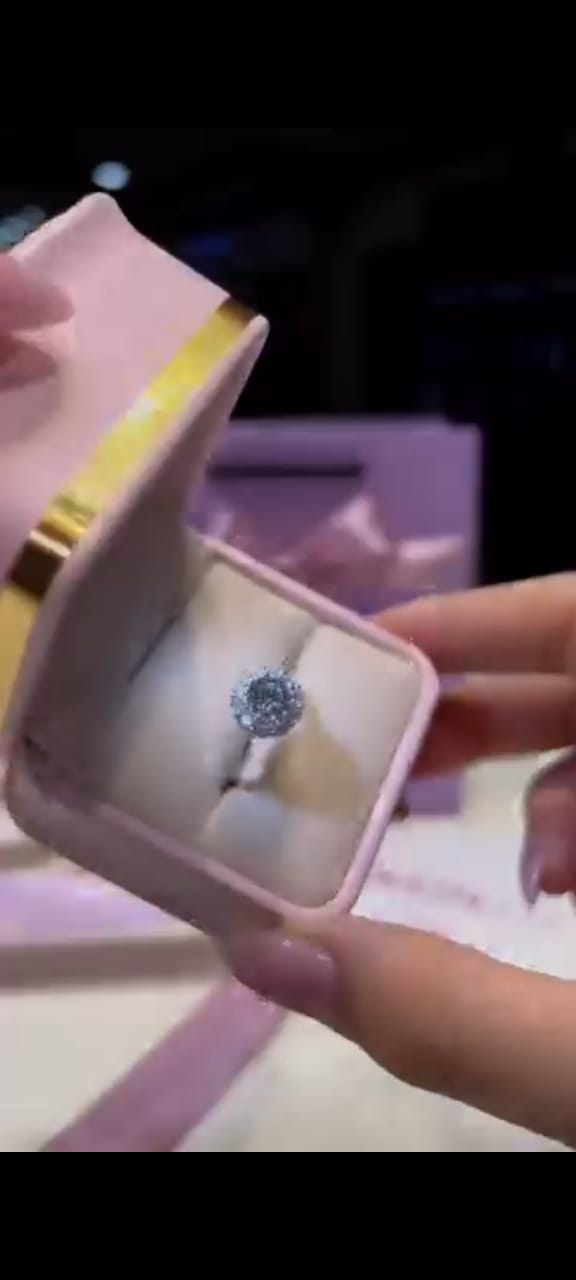 Silver Color Engagement Rings