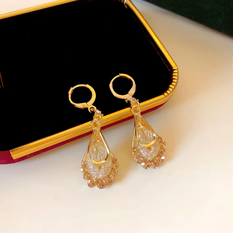 Shiny Exquisite Square Earrings